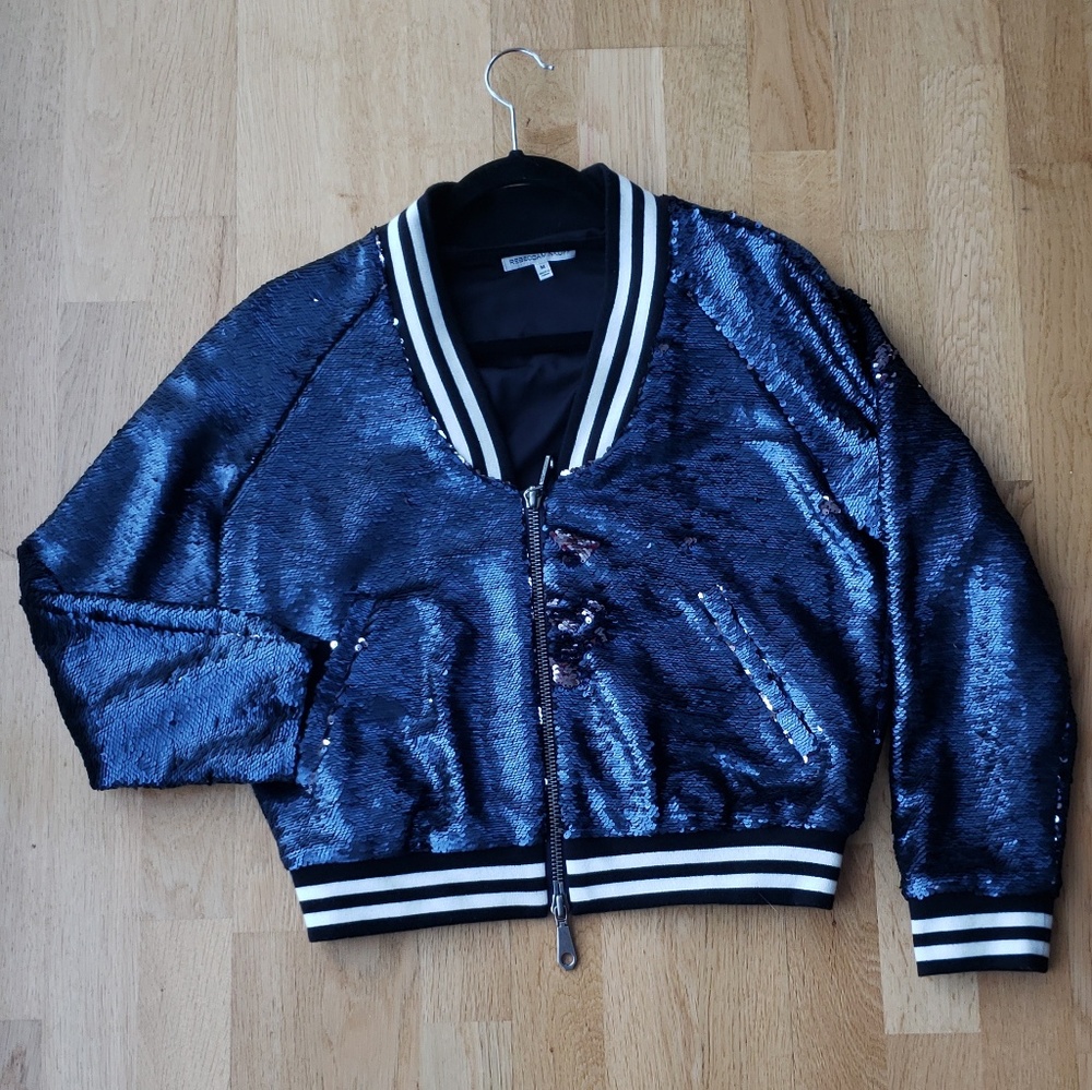 Rebecca Minkoff Sequence Blue jacket